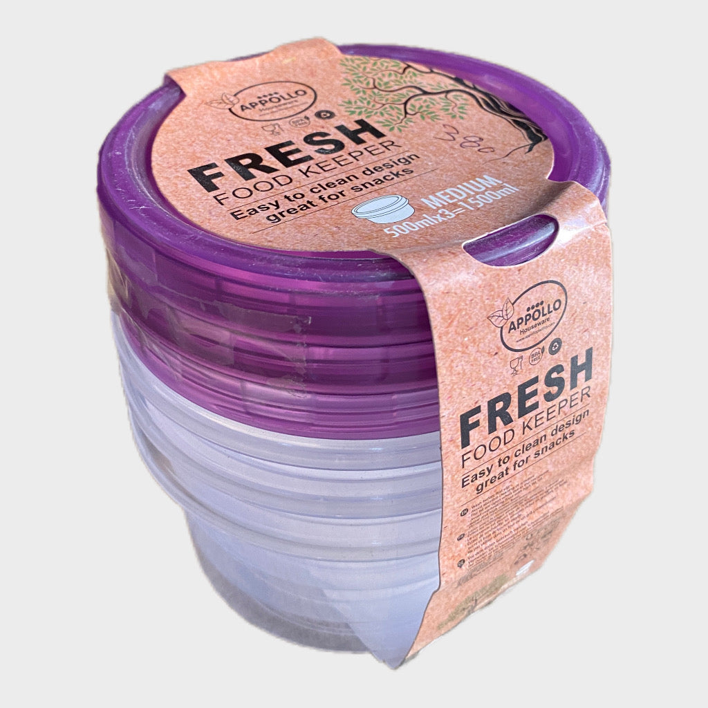 Premium Food Containers | Medium Size